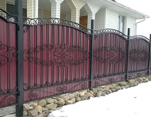 Кованый забор