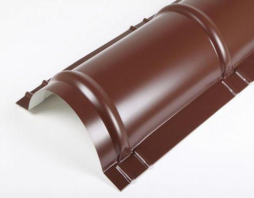 Планка конька круглого